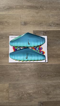 Nike mind slide 001 Geode teal light menta