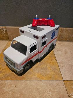 Remote control ambulance.
