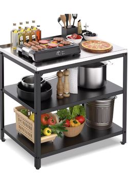 Brand New Stainless Steel Outdoor Prep Table