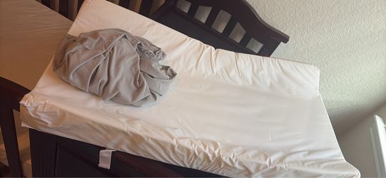 changing pad with cover