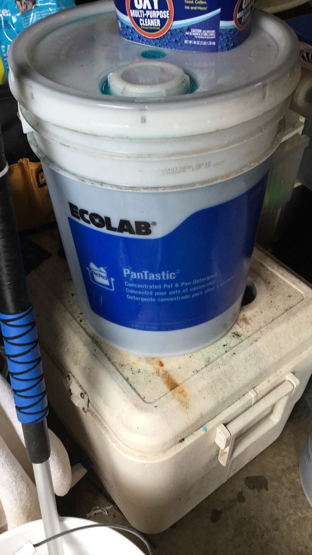 Eco lab “Pantastic “ 5 Gal (it’s Concentrated Dawn Dish Detergent But Stronger)