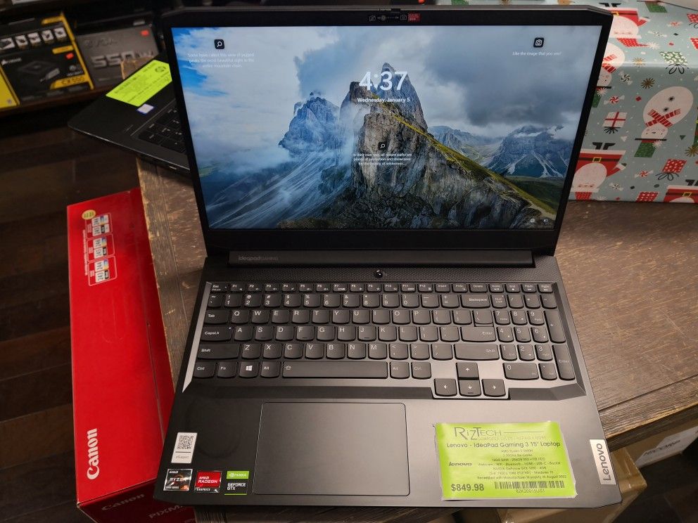 Lenovo IdeaPad Gaming 15 Laptop AMD Ryzen 5600H, 16GB RAM