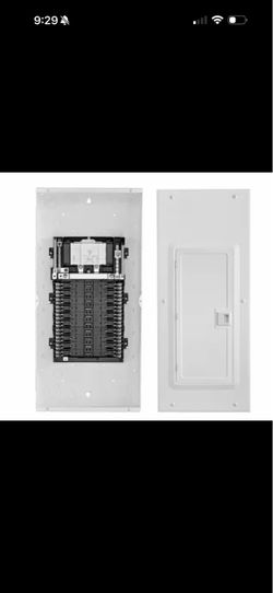 Leviton 100 Amp Load Center Main Breaker Panel 120/240 VAC 20-Space 20-Circuits