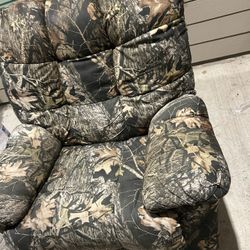 Camo Recliner Rocking Chair 