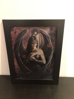 3D motion angel picture 18” x14”