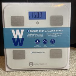 Title Weight Watchers WW4522F Bluetooth Body Fat Scale LCD, BMI, Muscle, Bone, 400lb