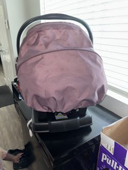 Car Seat With Stroller And base