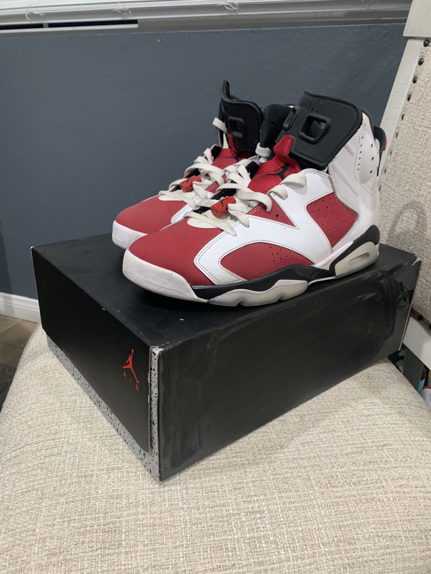 jordan 6 carmine