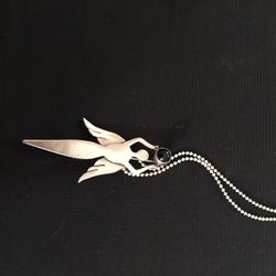 925 Fairy Pin/pendant Necklace