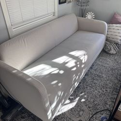Small Beige Couch 