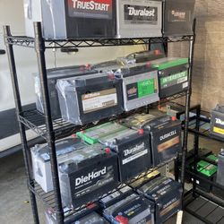 Car batteries