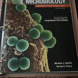  Microbiology laboratory theory and application, 4th Ed.