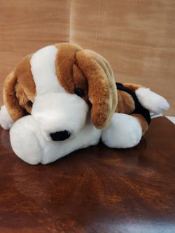 Vintage Commonwealth Plush Dog brown and white beagle  #D0343