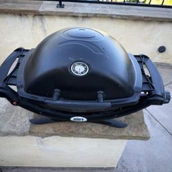 Weber Q1200 Portable Gas Grill – Upgraded Piezo Electric Start
