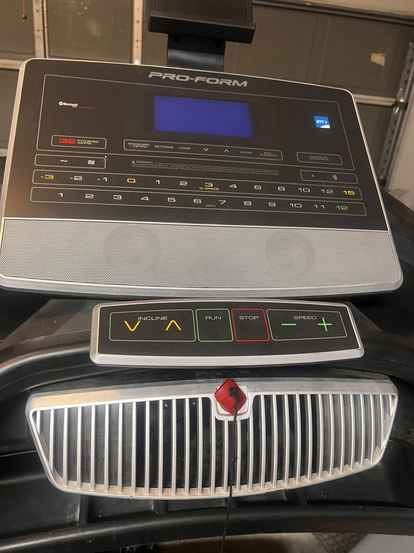 Preform Massive treadmill.