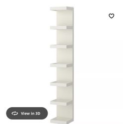 IKEA Lack Floating Bookshelves 