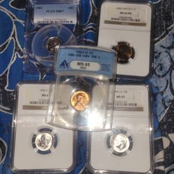 5 COIN Lot. Reserved. 