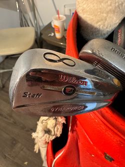 Wilson Staff Bag and Irons $170