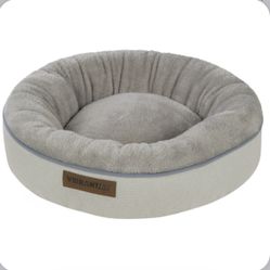 Soft Gray Pet Bed 