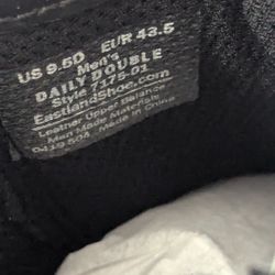 Men Boots 9.5 Italian Leather