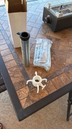 Metal ground umbrella stand