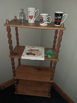 Brown Shelf Stand