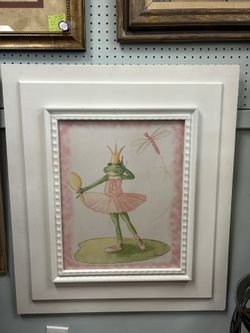 Princess pie ballerina frog artwork 29x34
