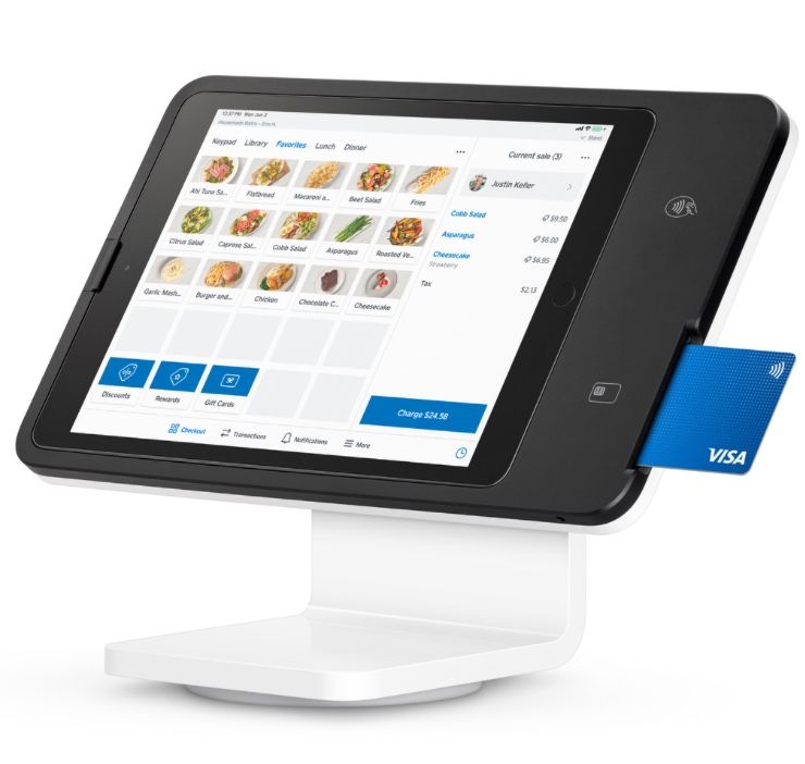 Square Ipad stand