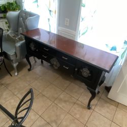 Wood Credenza 