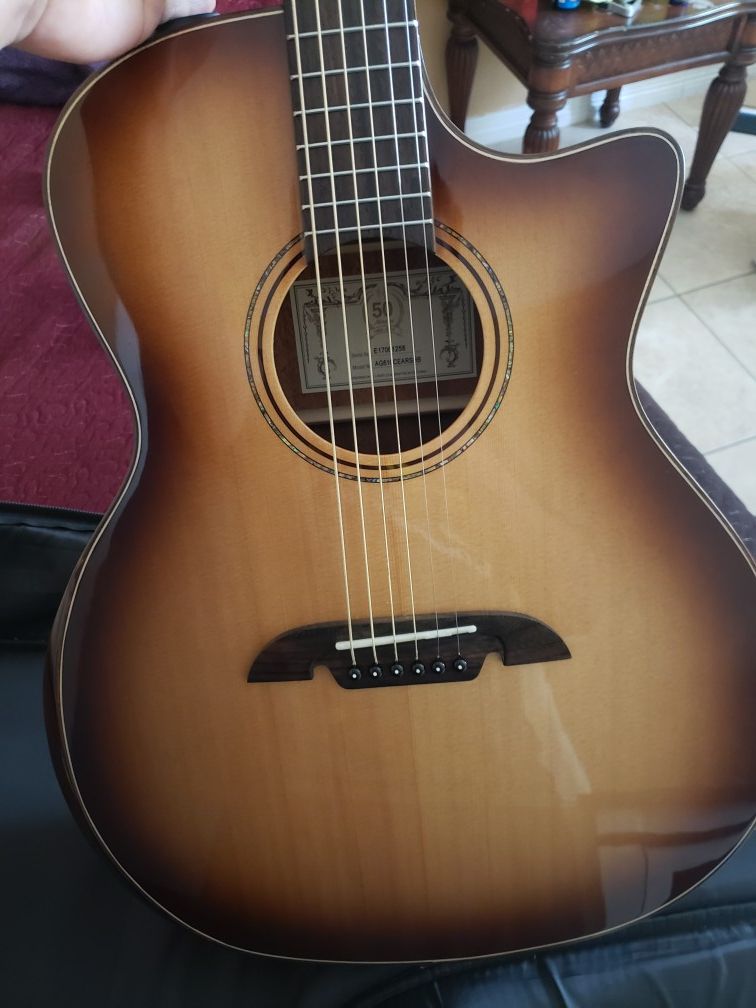 Alvarez electric acoustic guitar