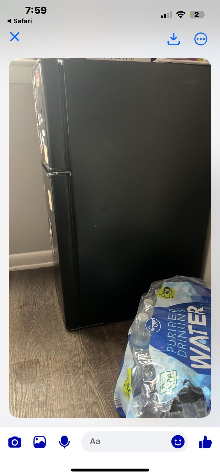 Mini Fridge With Freezer