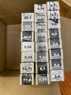 Davines Mask with Vibrachrom Permanent Hair Color Lot of 23 Assorted Shades New