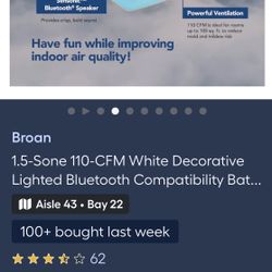 Ceiling Bathroom Exhaust Fan 