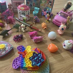 You Will Take All TOYS SOME OF THEM IS NEW. 