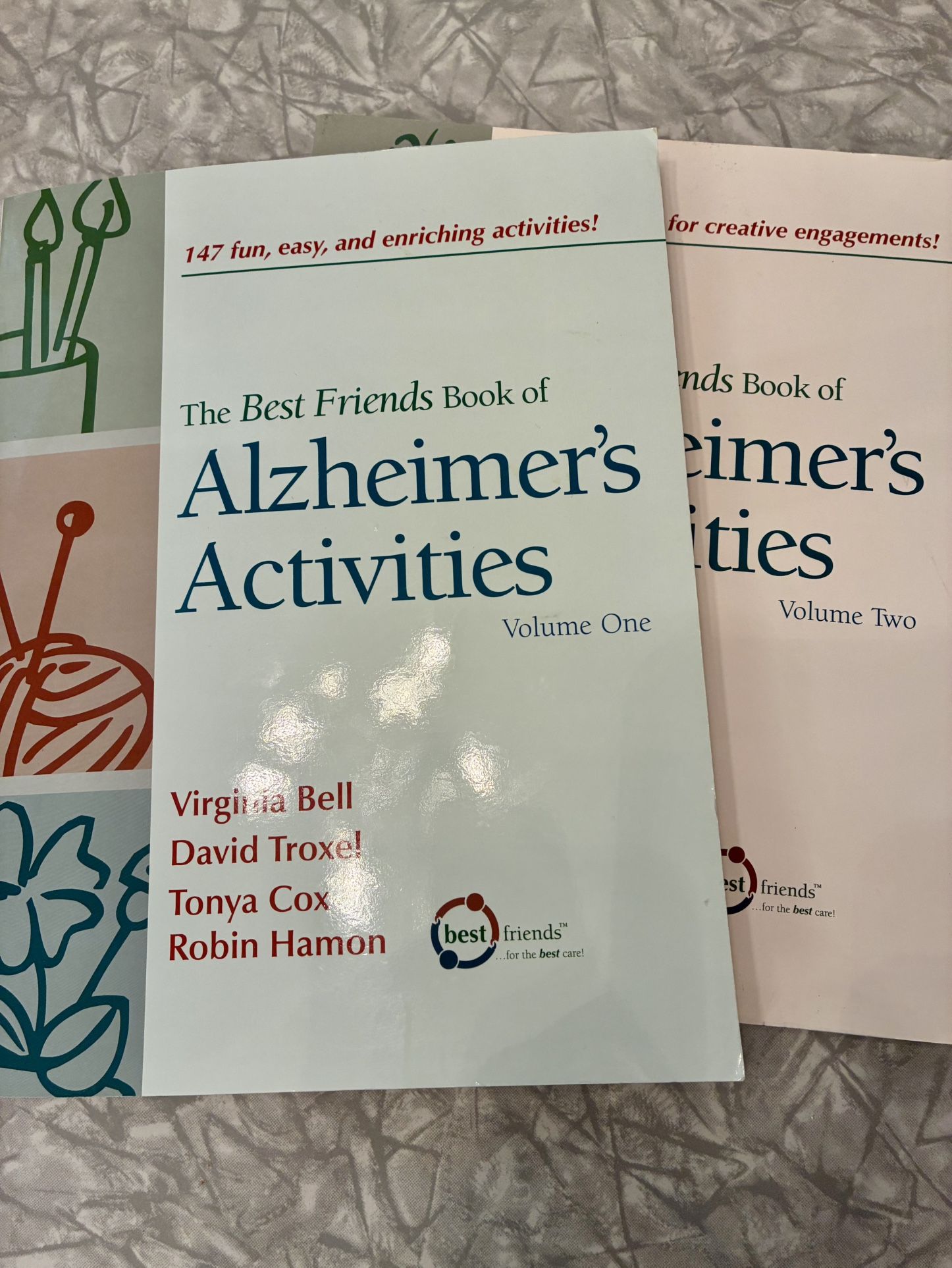 Virginia Bell Best Friends Book Of Alzheimer’s Activities 1&2