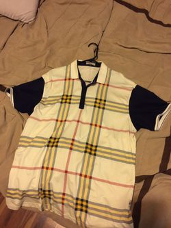 burberry button up