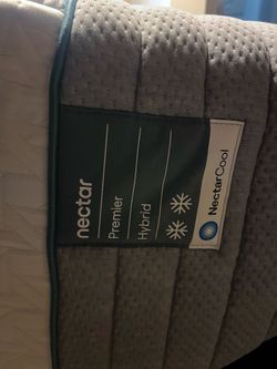 Nectar, Nectar Premier Hybrid with NectarCool Technology, Twin XL Mattress, New-Open box