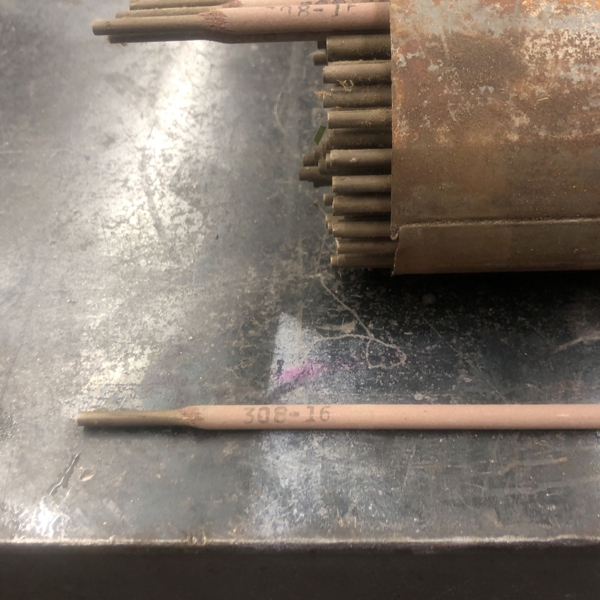 E308-16 Covered Electrode, 1/8” Dia