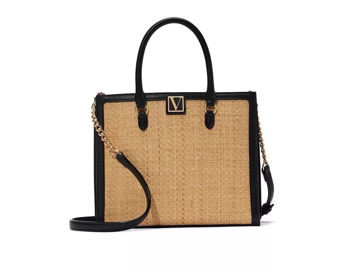 Limited Edition Victoria’s Secret Raffia Bag