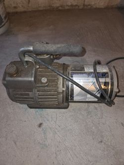 Yellow jacket vacuum pump