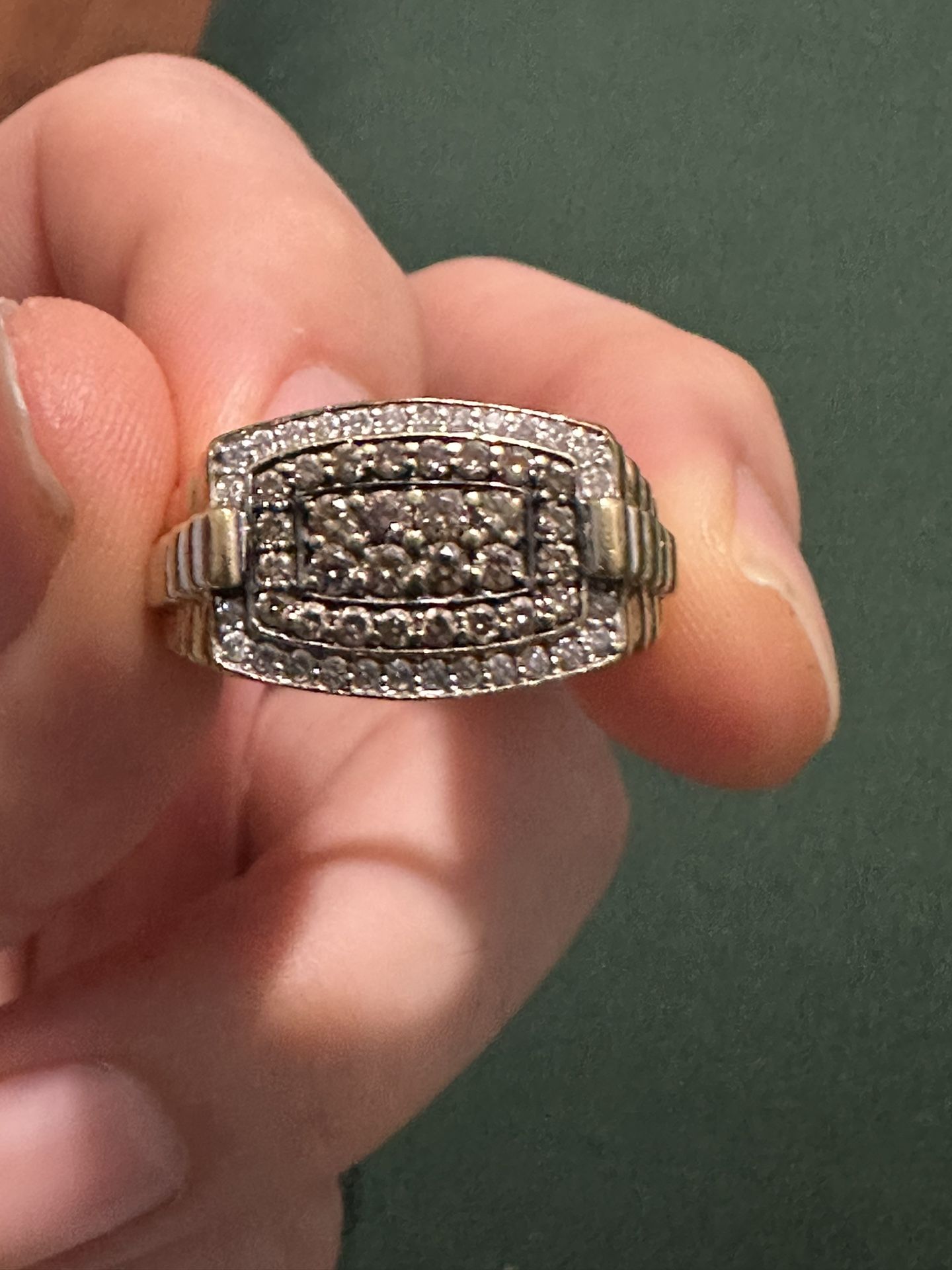 14 K Gold Real Diamonds