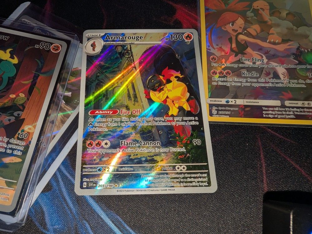 Armarouge 203/198 Scarlet & Violet pokemon