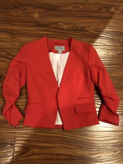 H&M red jacket size 4