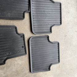 2012 Acura TSX all weather floor mats
