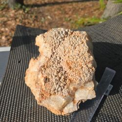 Botroidal Druzy On Quartz And Coral