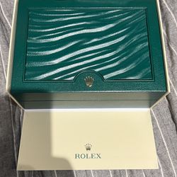 Authentic Rolex Box And Papers