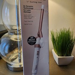 Conair 1/2 in Double Ceramic Curling Iron