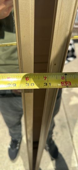 mirror, closet doors
