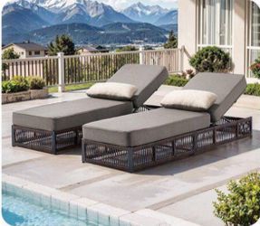 2 Lounge Patio chairs