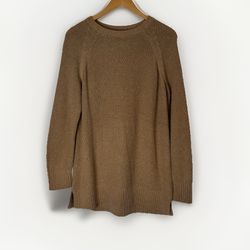 Old Navy Women’s sweatshirt Long Sleeve Tan Size Small